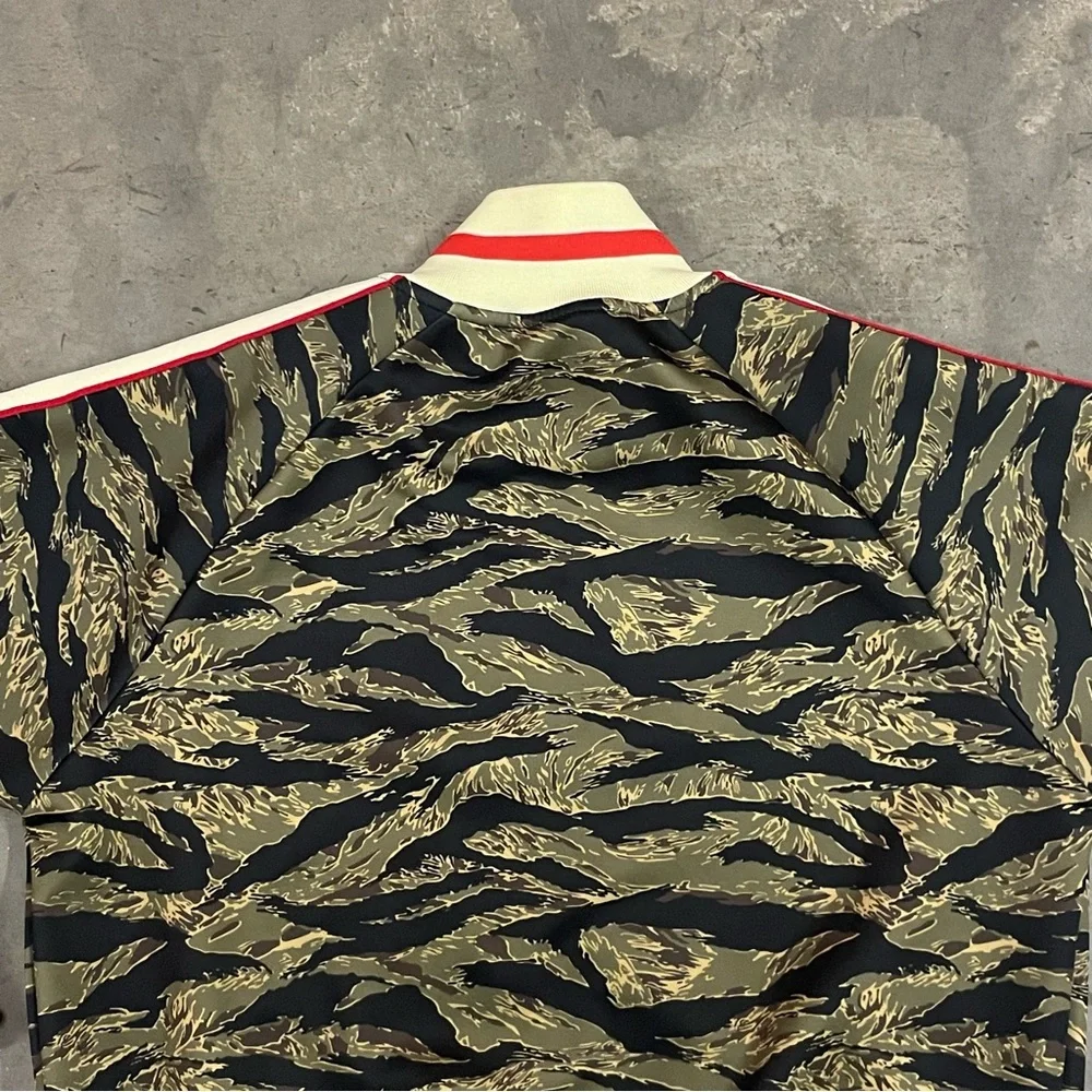 G-Style Streetwear Casual Tiger Camo Zip Track Jacket - Picture 7 of 9